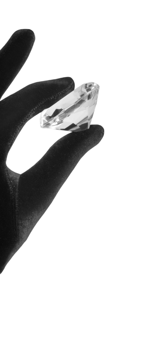 Colorless Diamonds