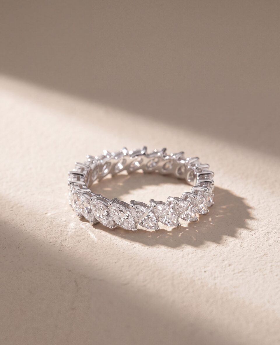2 CTW Marquise Lab Grown Diamond Eternity Band (Copy)